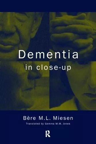 Dementia in Close-Up cover