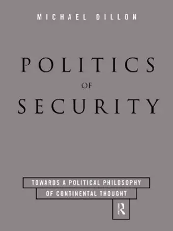 Politics of Security cover