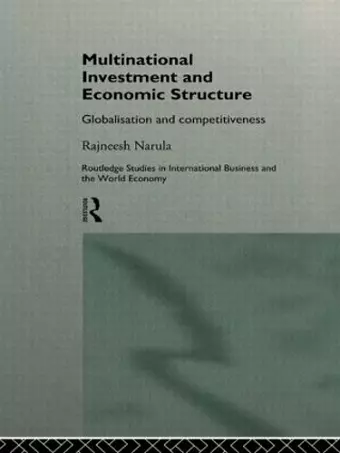 Multinational Investment and Economic Structure cover