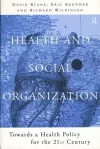 Health and Social Organization cover