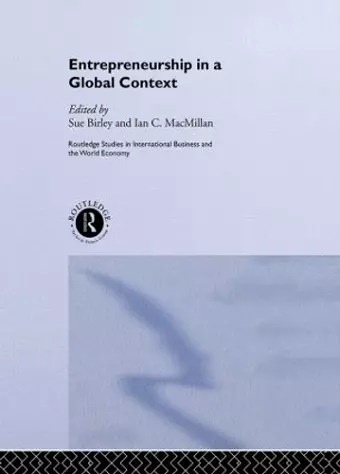 Entrepreneurship in a Global Context cover