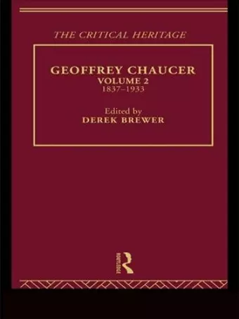 Geoffrey Chaucer cover