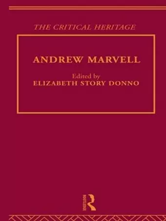 Andrew Marvell cover