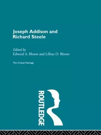 Joseph Addison and Richard Steele cover