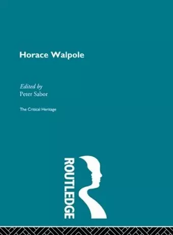 Horace Walpole cover