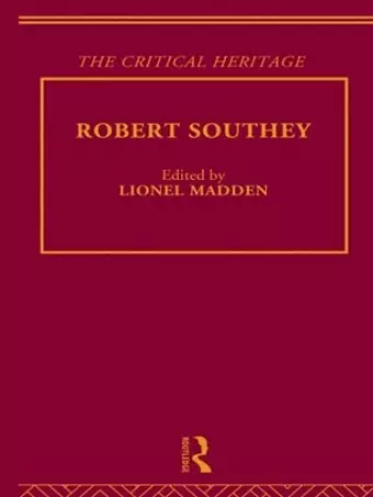 Robert Southey cover