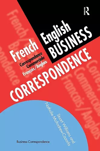 French/English Business Correspondence cover