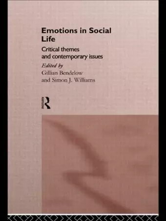 Emotions in Social Life cover