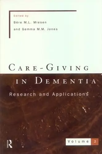 Care-Giving In Dementia 2 cover