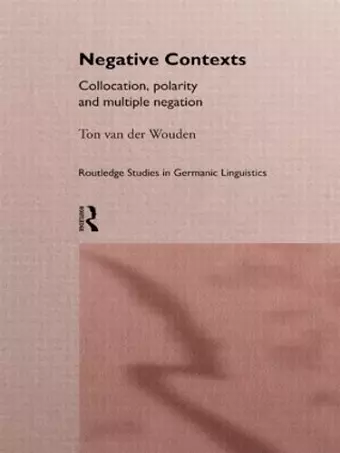 Negative Contexts cover