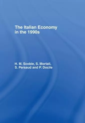 The Italian Economy in the 1990s cover