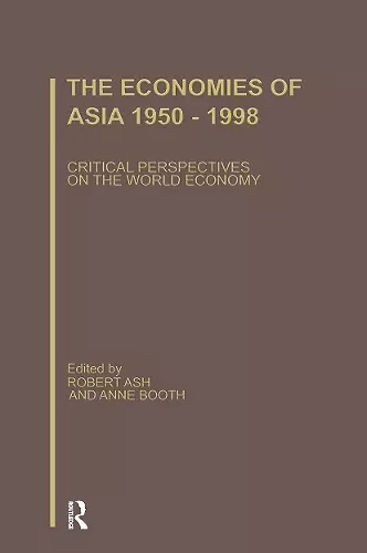 The Economies of Asia 1945-1998 cover