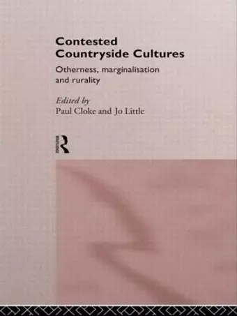 Contested Countryside Cultures cover