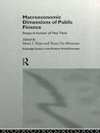 Macroeconomic Dimensions of Public Finance cover