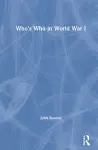 Who's Who in World War I cover