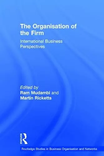 The Organisation of the Firm cover