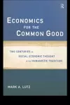 Economics for the Common Good cover