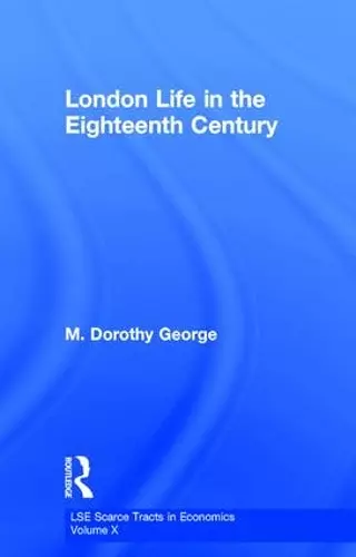 London Life in the Eighteenth Century cover