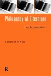 Philosophy of Literature cover
