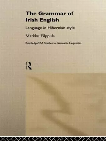 The Grammar of Irish English cover