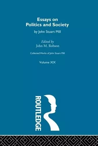 Collected Works of John Stuart Mill cover