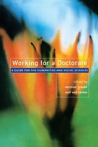 Working for a Doctorate cover