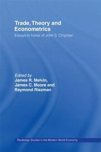 Trade, Theory and Econometrics cover