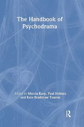 The Handbook of Psychodrama cover