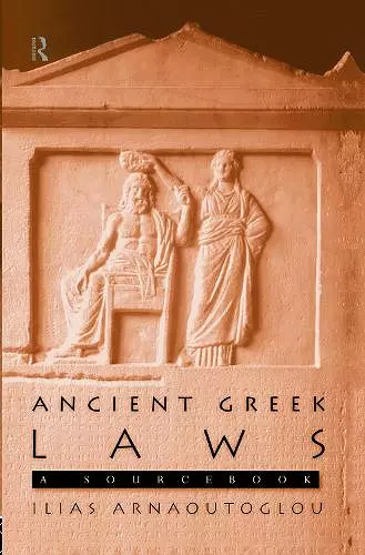 Ancient Greek Laws cover