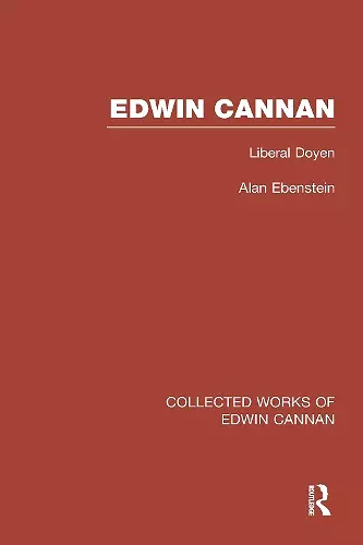 Collected Works of Edwin Cannan cover