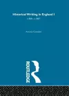 Historical Writing in England cover