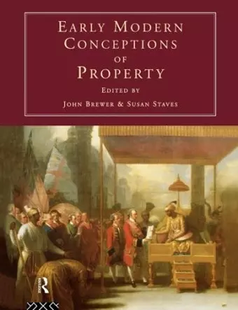 Early Modern Conceptions of Property cover