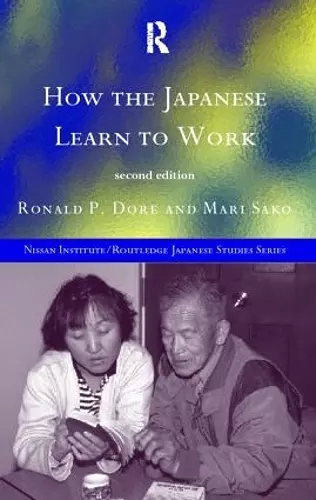 How the Japanese Learn to Work cover