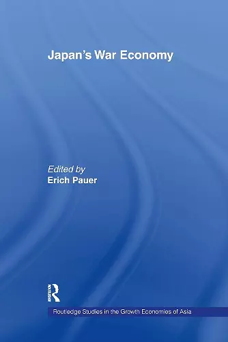 Japan's War Economy cover