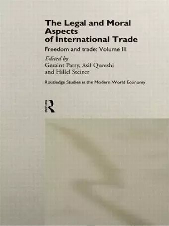 The Legal and Moral Aspects of International Trade cover