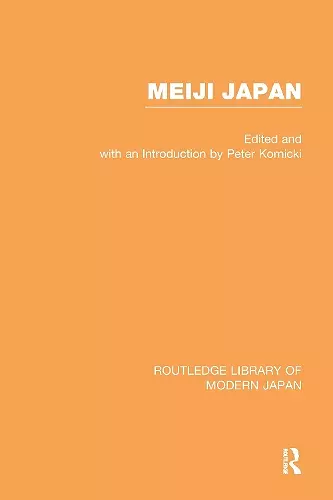 Meiji Japan cover