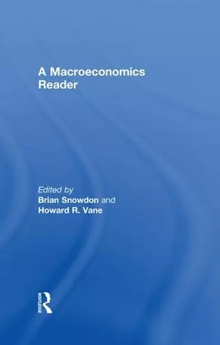 A Macroeconomics Reader cover