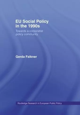 EU Social Policy in the 1990s cover