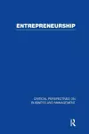 Entrepreneurship cover