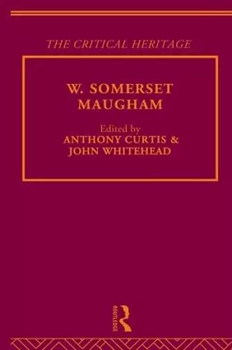 W. Somerset Maugham cover