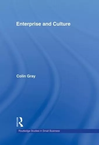 Enterprise and Culture cover