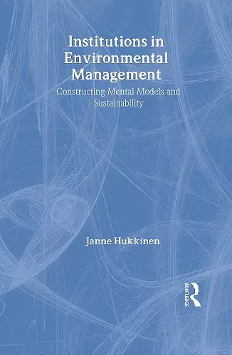 Institutions in Environmental Management cover