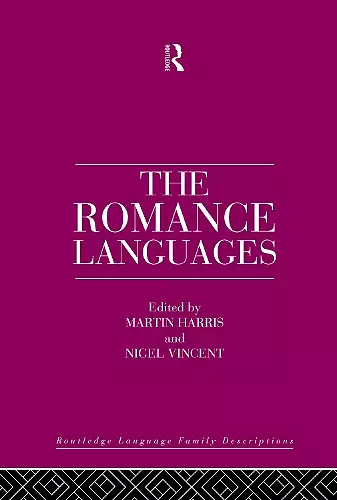 The Romance Languages cover