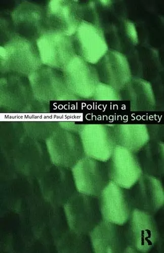 Social Policy in a Changing Society cover