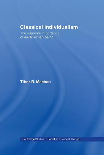 Classical Individualism cover