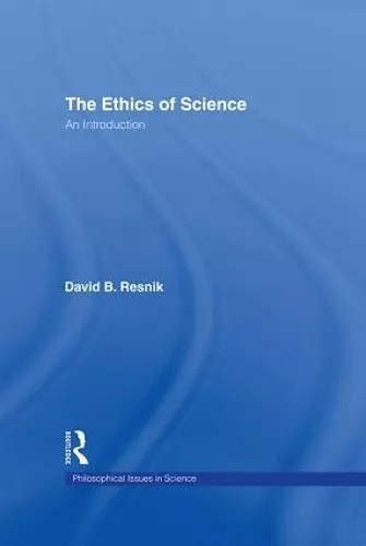 The Ethics of Science cover