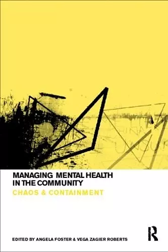 Managing Mental Health in the Community cover