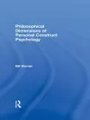 Philosophical Dimensions of Personal Construct Psychology cover