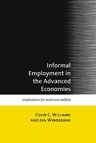 Informal Employment in Advanced Economies cover