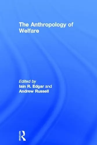 The Anthropology of Welfare cover